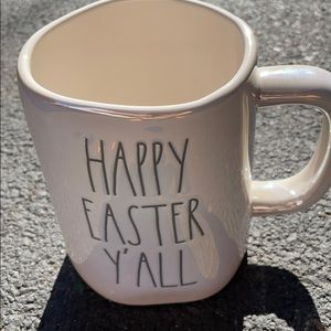 🌟HP🌟Rae Dunn “Happy Easter Y’all” Iridescent Mug
